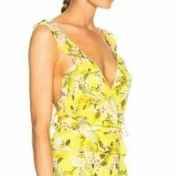 NWT Marissa Webb Kaya Silk Print Dress.  SZ S - Picture 4 of 7